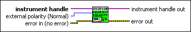 IviUpconverter Configure Pulse Modulation External Polarity [PULM].vi